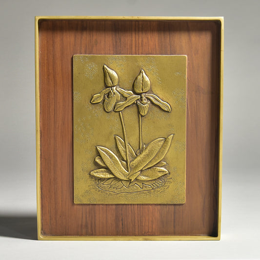 Elegent Slipper Orchid Frame