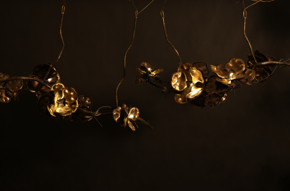 Orchid Reverie Hanging Light