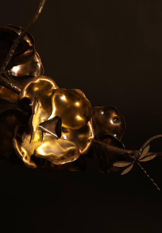 Orchid Reverie Hanging Light