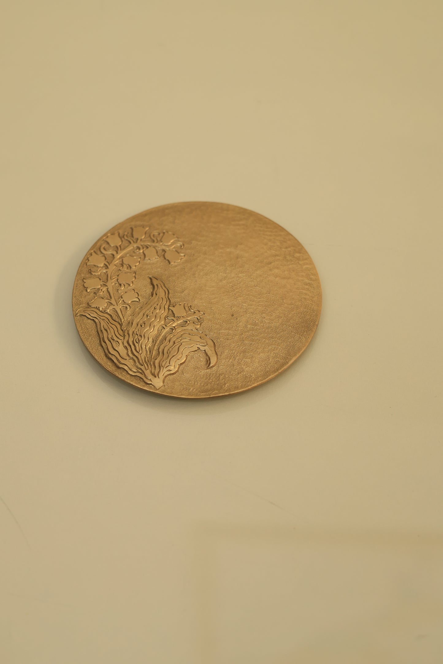 Auric Lily Coasters (Set of 2)