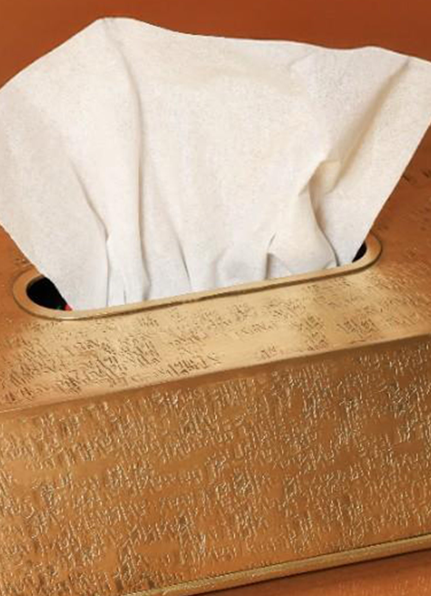 Gilded Grace Tissue Box