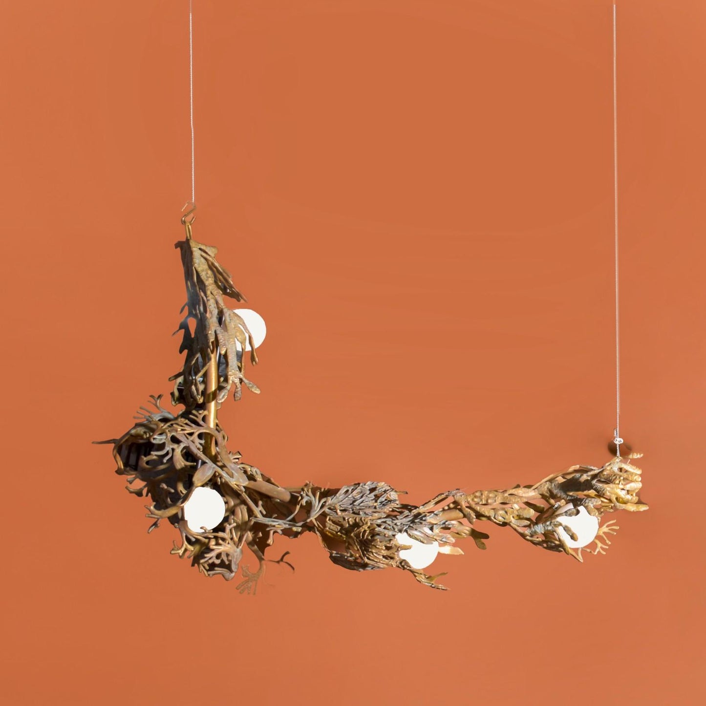 Blue Coral Ceiling Light