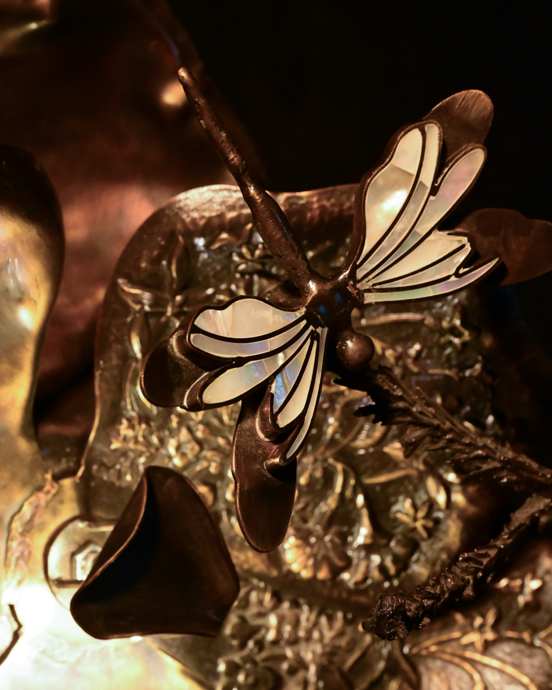 Orchid Relic Sconces (Set  of 2)