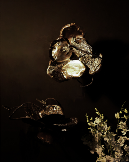Orchid Relic Sconces (Set  of 2)