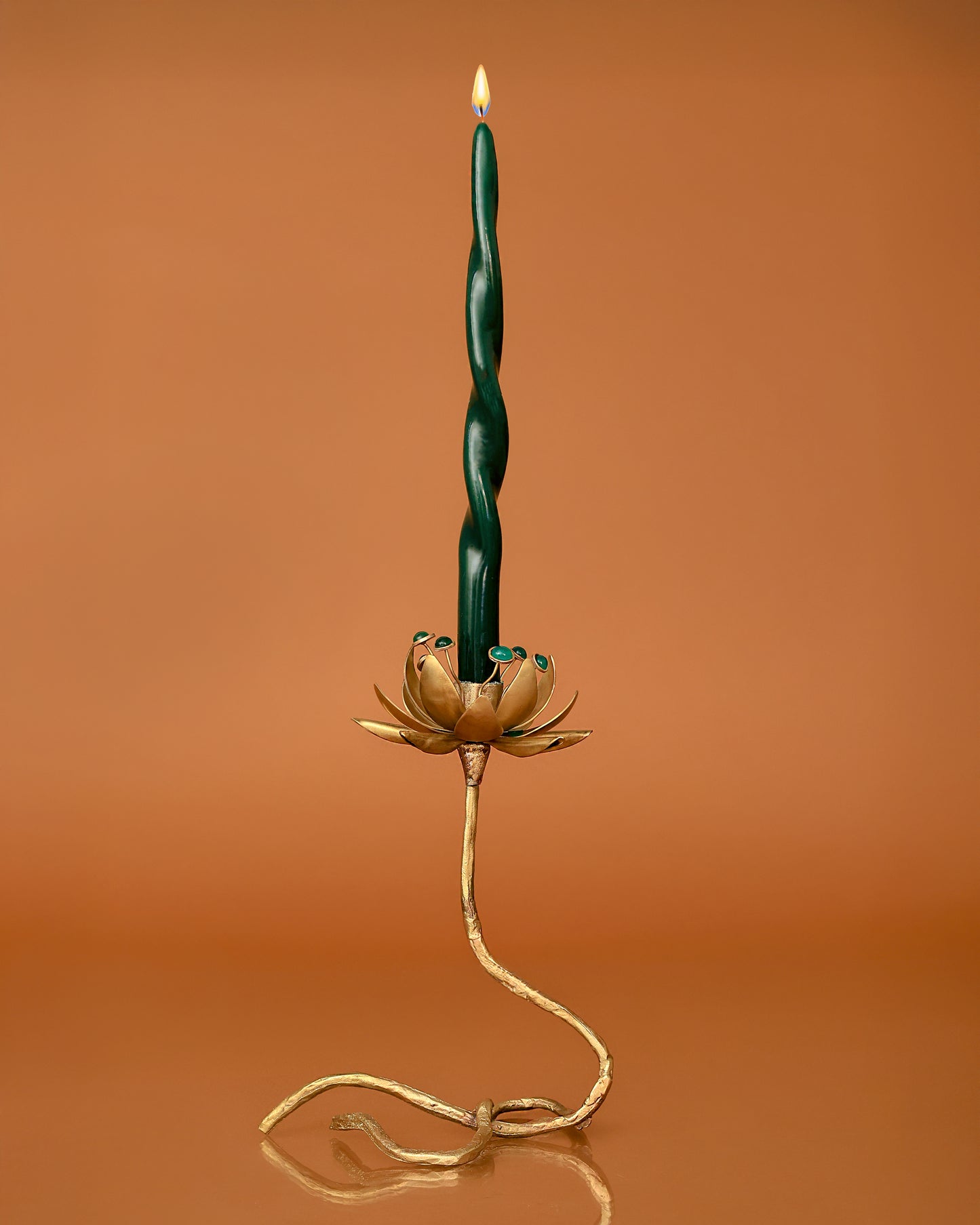 Lotus Candle Stands (Set of 3)