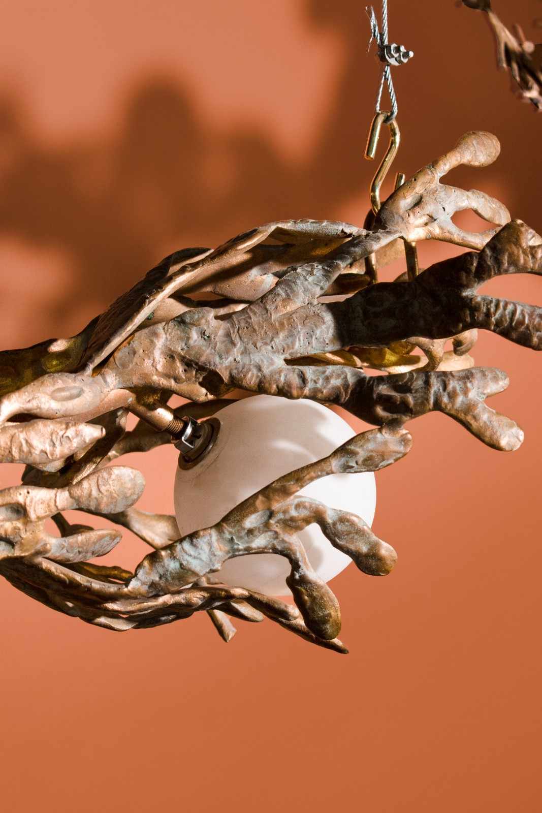 Blue Coral Ceiling Light