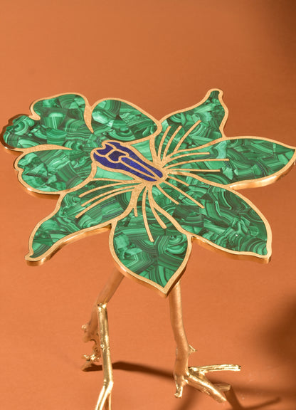 Green Hibiscus Table