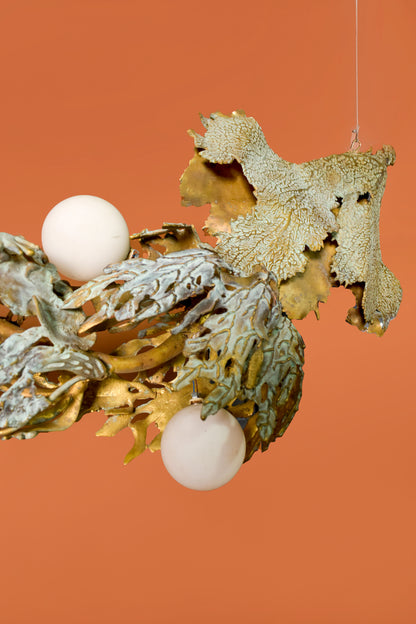 Blue Coral Ceiling Light