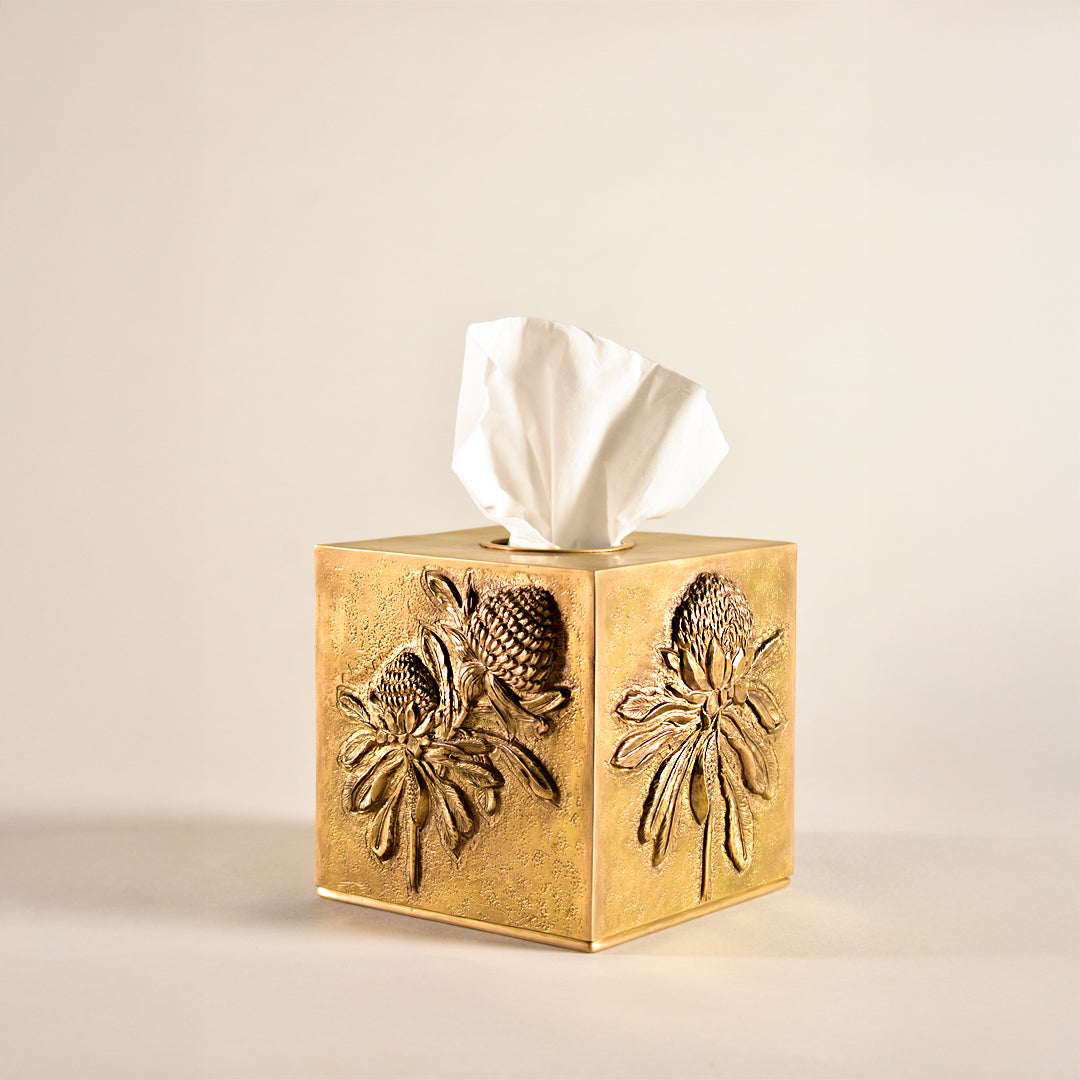 Red Clover Tissue Box