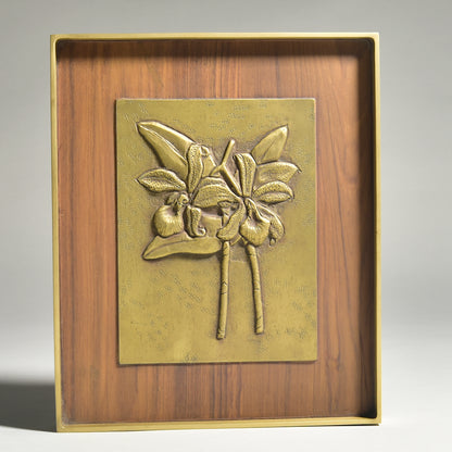 Velvet Cattletya Orchid Frame