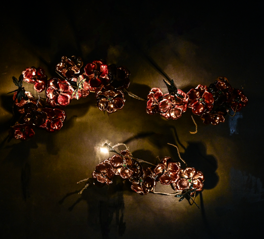 Orchid Nocturne Wall Sconce and Sculpture