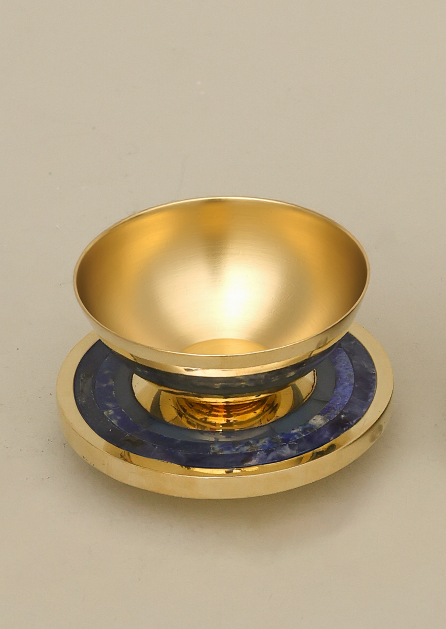 Sapphire Light Diya - Small