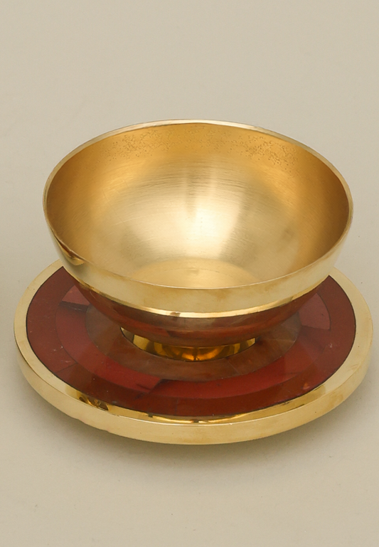 Ruby Flame Diya - Large