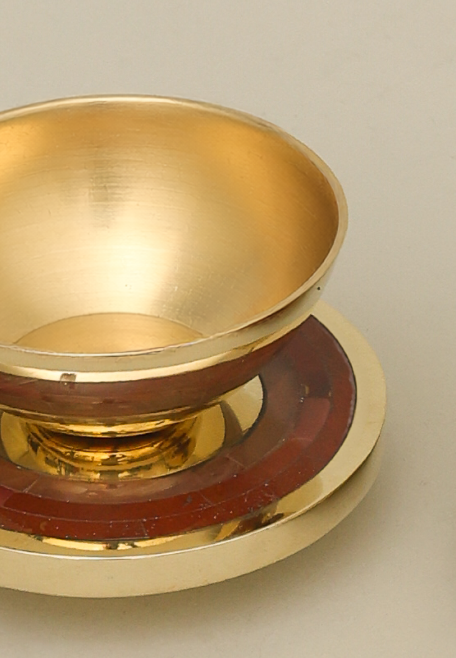 Ruby Flame Diya - Small