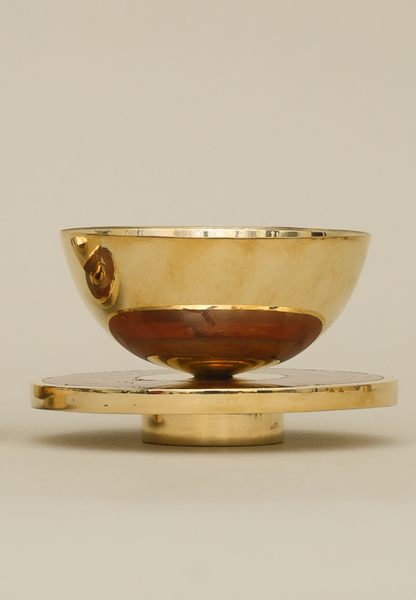 Ruby Flame Diya - Large