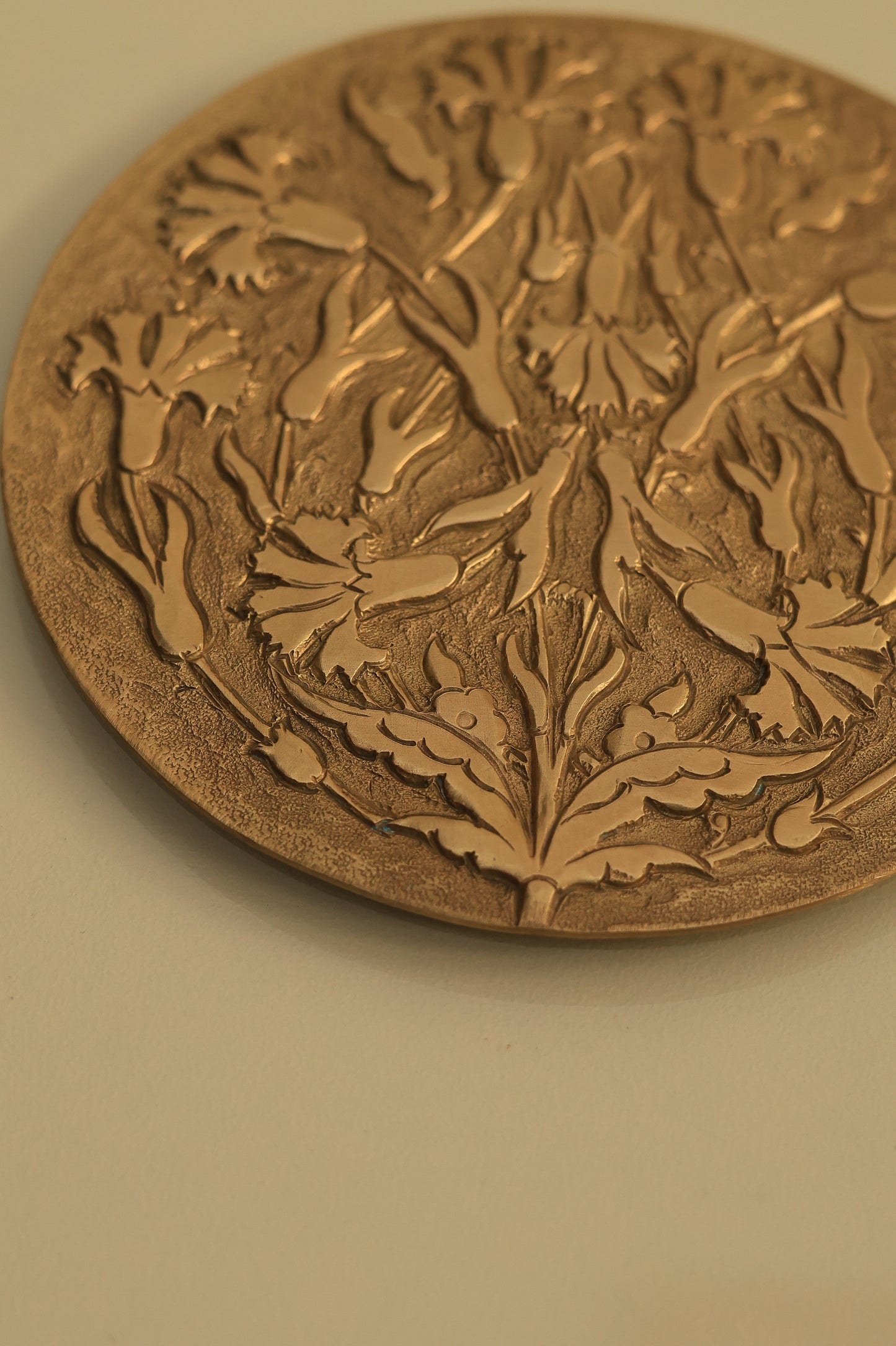 Floral Medallion Coasters (Set of 2)