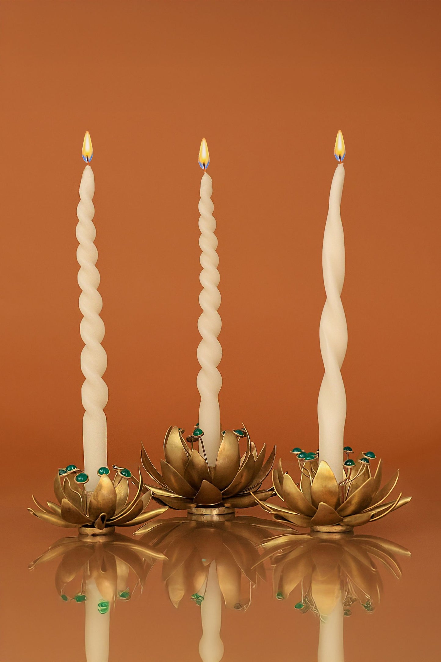 Bloomlight Candle Stands (Set of 3)