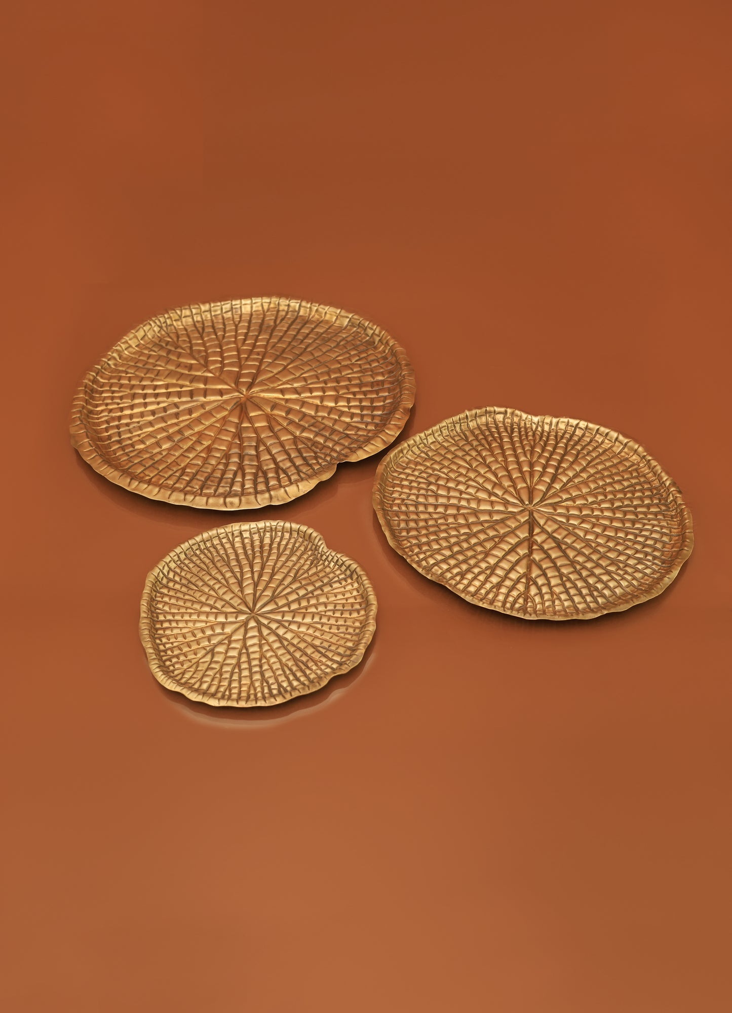 Lotus Leaf Platters (Set of 3)