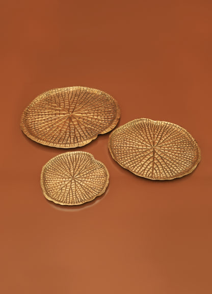 Lotus Leaf Platters (Set of 3)