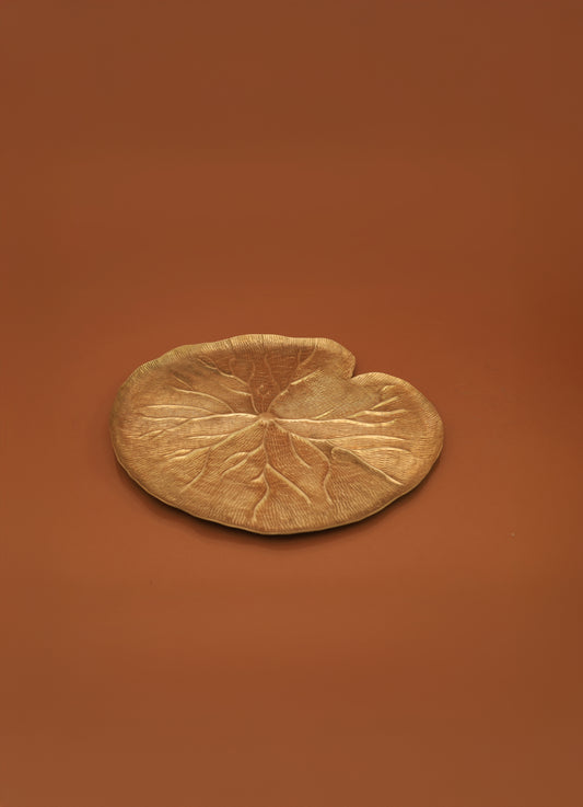 Young Lotus Leaf Platter