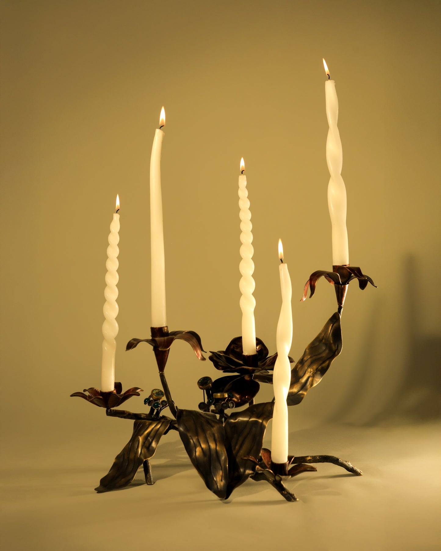 Whispering Bloom candelabrum