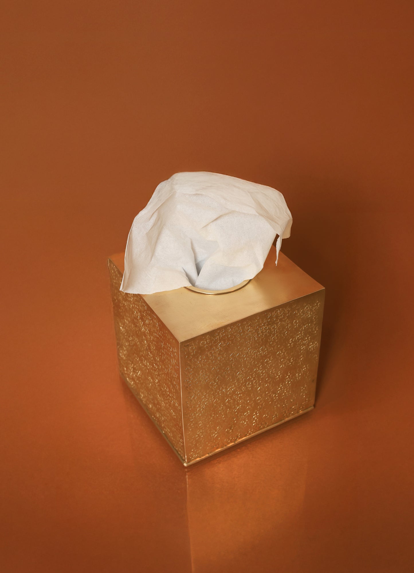 Gilded Grace Tissue Box